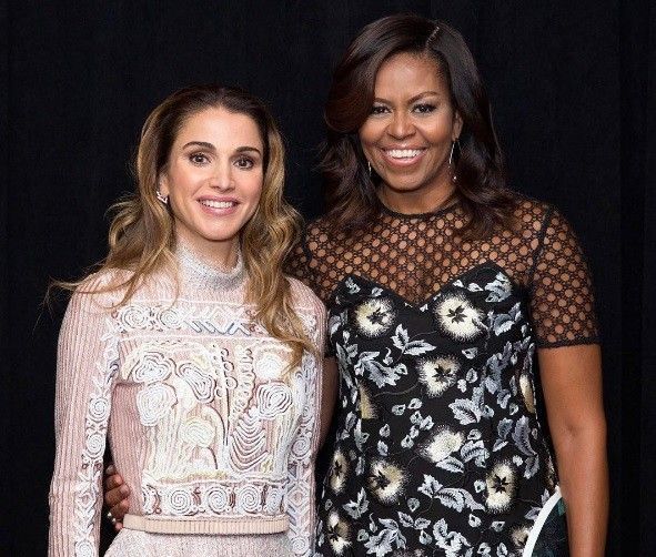 Reine Rania et Michelle Obama